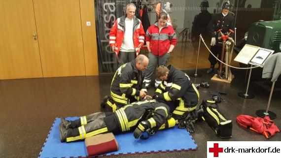 Übungsabend Erste Hilfe mit Feuerwehr Markdorf