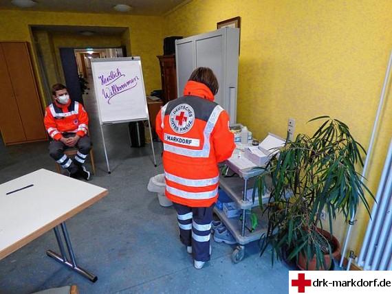 Erfolgreicher Einsatz des DRK Markdorf im Pflegeheim St. Franziskus